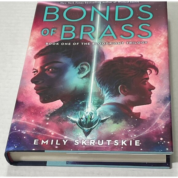 Bonds of Brass Book 1 by Emily Skrutskie Sci-Fi Fantasy Hardcover - Picture 2 of 5